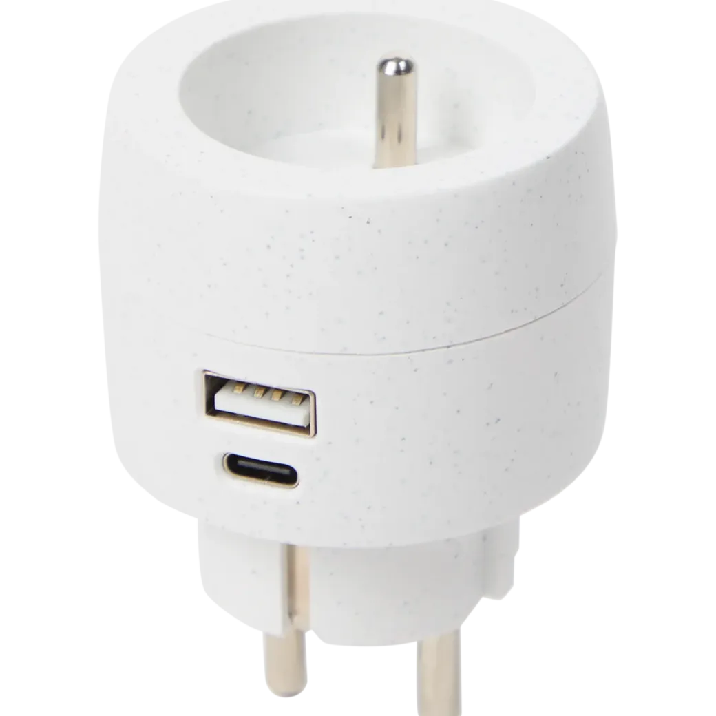 Adaptateur de prise avec USB-A et USB-C Pro-max | Action FR