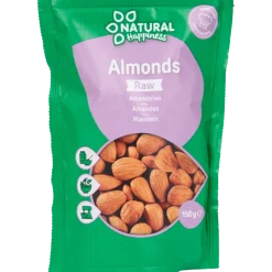 Amandes Natural Happiness Raw | Action FR