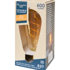 Ampoule LED à filament Eurodomest 7 watt 600 lm | Action FR