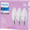 Ampoules LED bougie Philips 2.8 watt 250 lm | Action FR