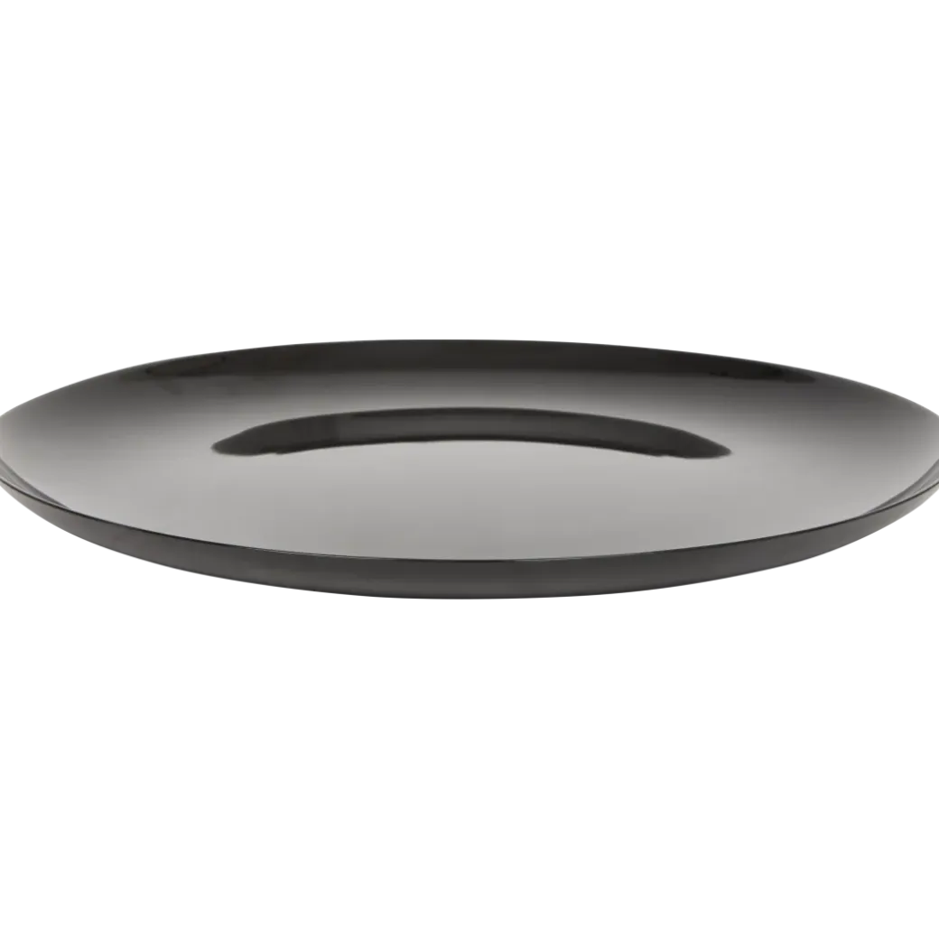Assiette à pizza Noir 32 cm | Action FR
