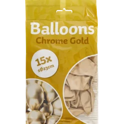 Ballons chromés 15 Pièces | Action FR
