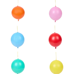 Ballons punch à élastique 18 Pièces | Action FR