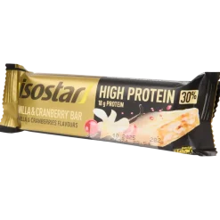 Barre protéinée Isostar Vanille et canneberge | Action FR