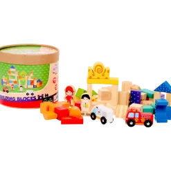 Blocs de construction en bois Mini Matters Dès 18 mois | Action FR