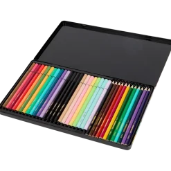 Boîte de feutres et crayons de couleur Avec | Action FR