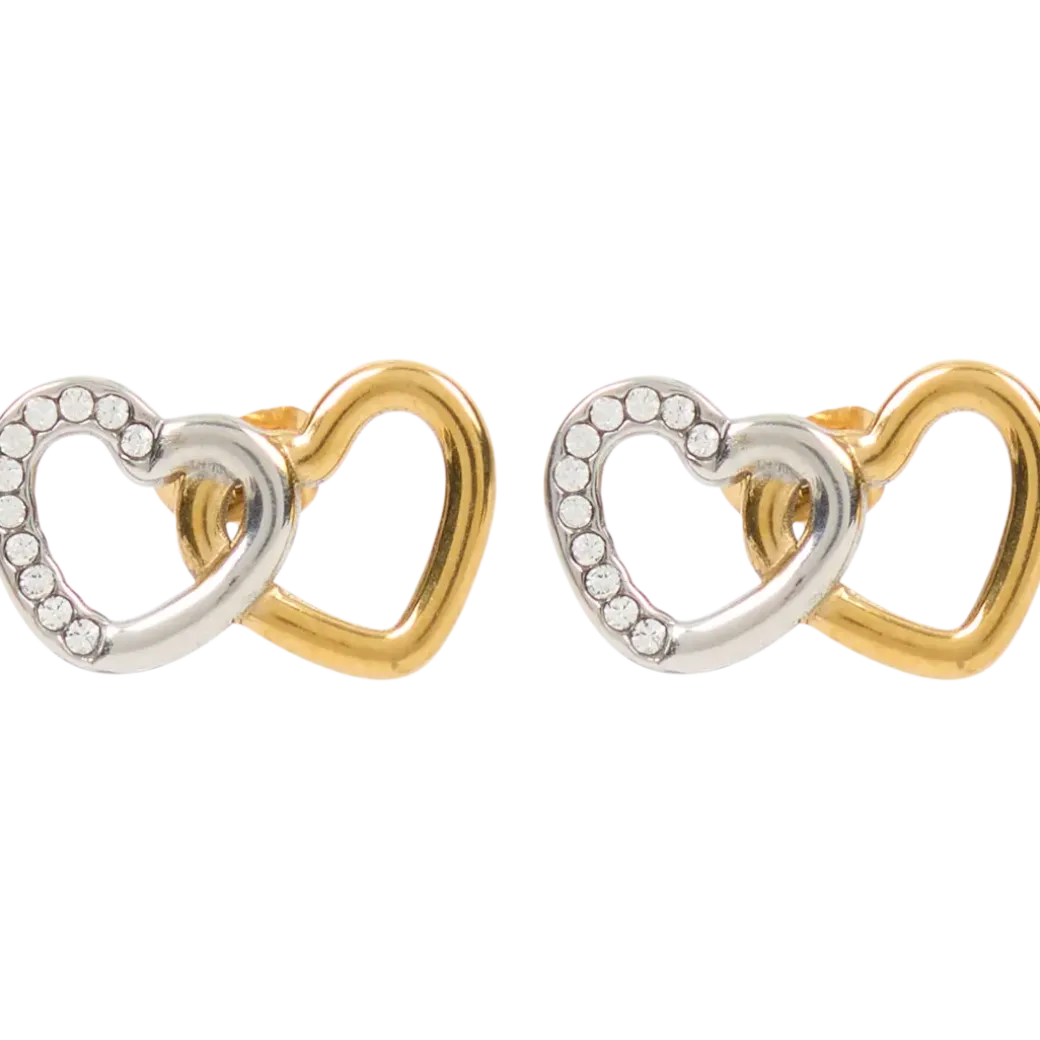 Boucles d'oreilles avec cristaux Swarovski | Action FR