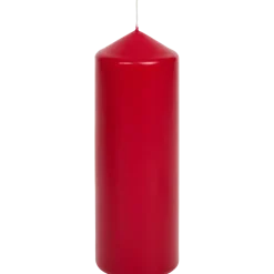 Bougie cylindrique Rouge Rouge | Action FR