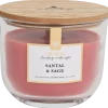 Bougie parfumée avec une mèche en bois Treewick | Action FR