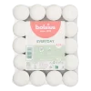 Bougies chauffe-plats Bolsius blanches | Action FR
