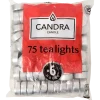 Bougies chauffe-plats Candra Blanc Blanc | Action FR