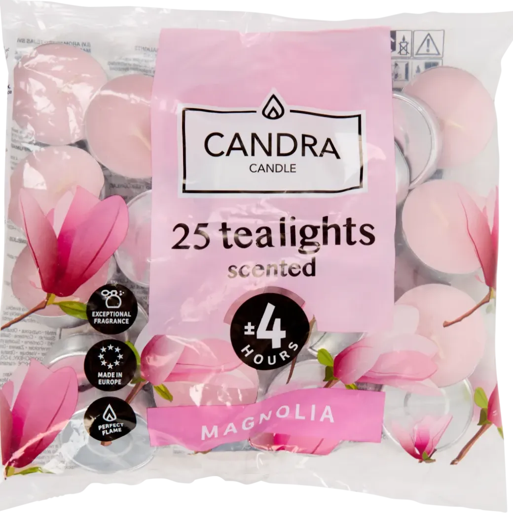 Bougies chauffe-plats parfumées Candra | Action FR