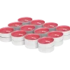 Bougies chauffe-plats parfumées Candra Baies rouges Rouge | Action FR