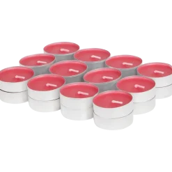 Bougies chauffe-plats parfumées Candra Baies rouges Rouge | Action FR
