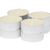 Bougies chauffe-plats XL Candra Vanille Blanc | Action FR