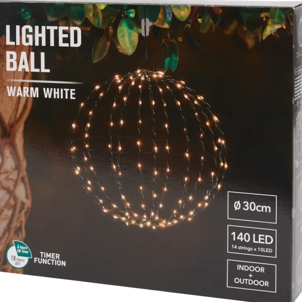Boule lumineuse Blanc chaud | Action FR