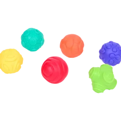 Boules arc-en-ciel texturées Playgo | Action FR