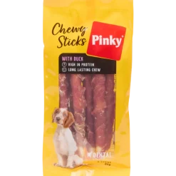 Bâtonnets à mâcher pour chien Pinky Chewy Sticks | Action FR