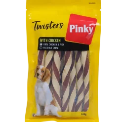 Bâtonnets à mâcher pour chien Pinky Twisters | Action FR
