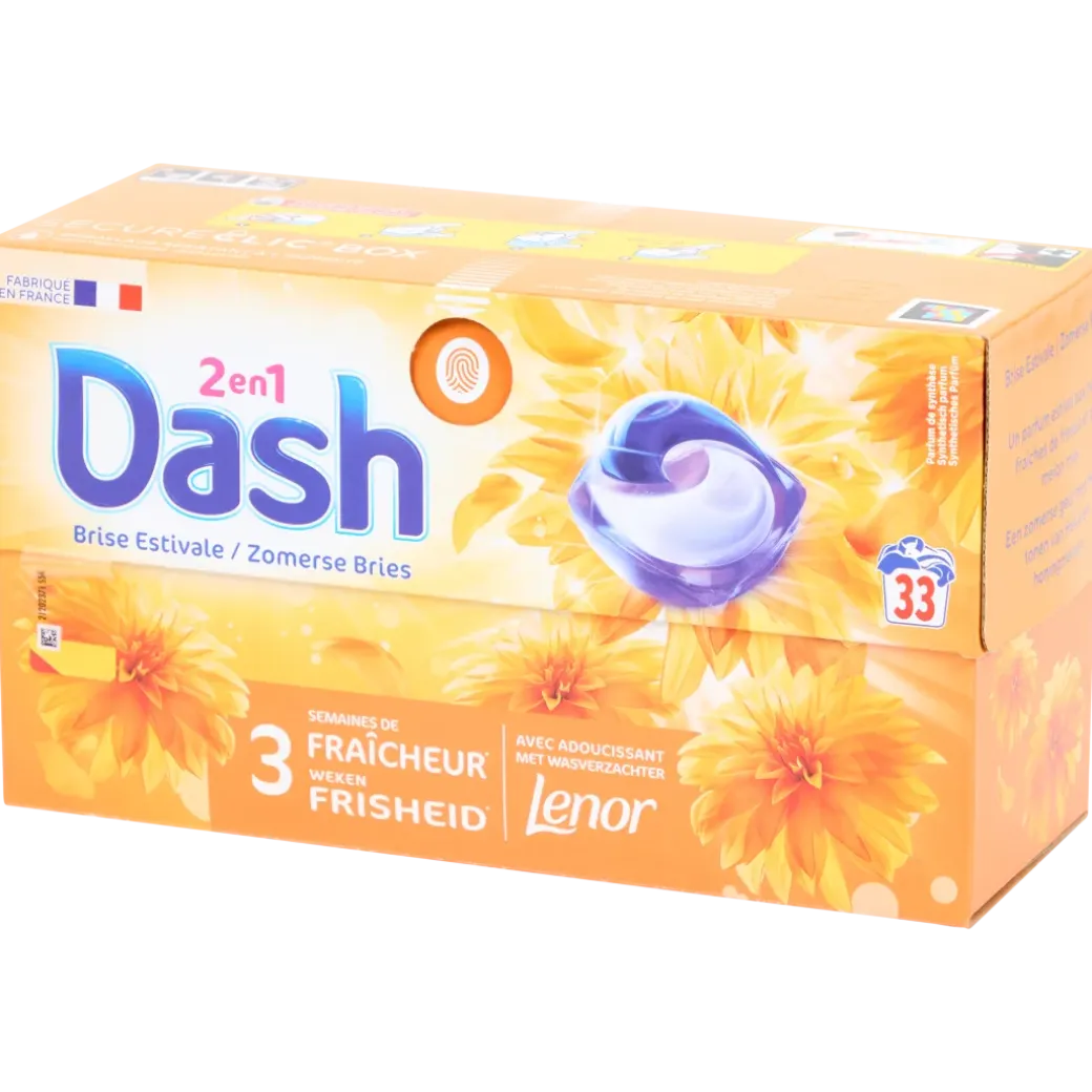 Capsules de lessive Dash Brise Estivale | Action FR