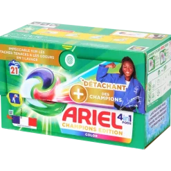 Capsules de lessive 4-en-1 Ariel Color | Action FR