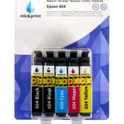 Cartouches d'encre Ink & Print Epson 604 | Action FR