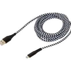 Câble de charge et de transfert de données Sologic Micro-USB 3 m | Action FR