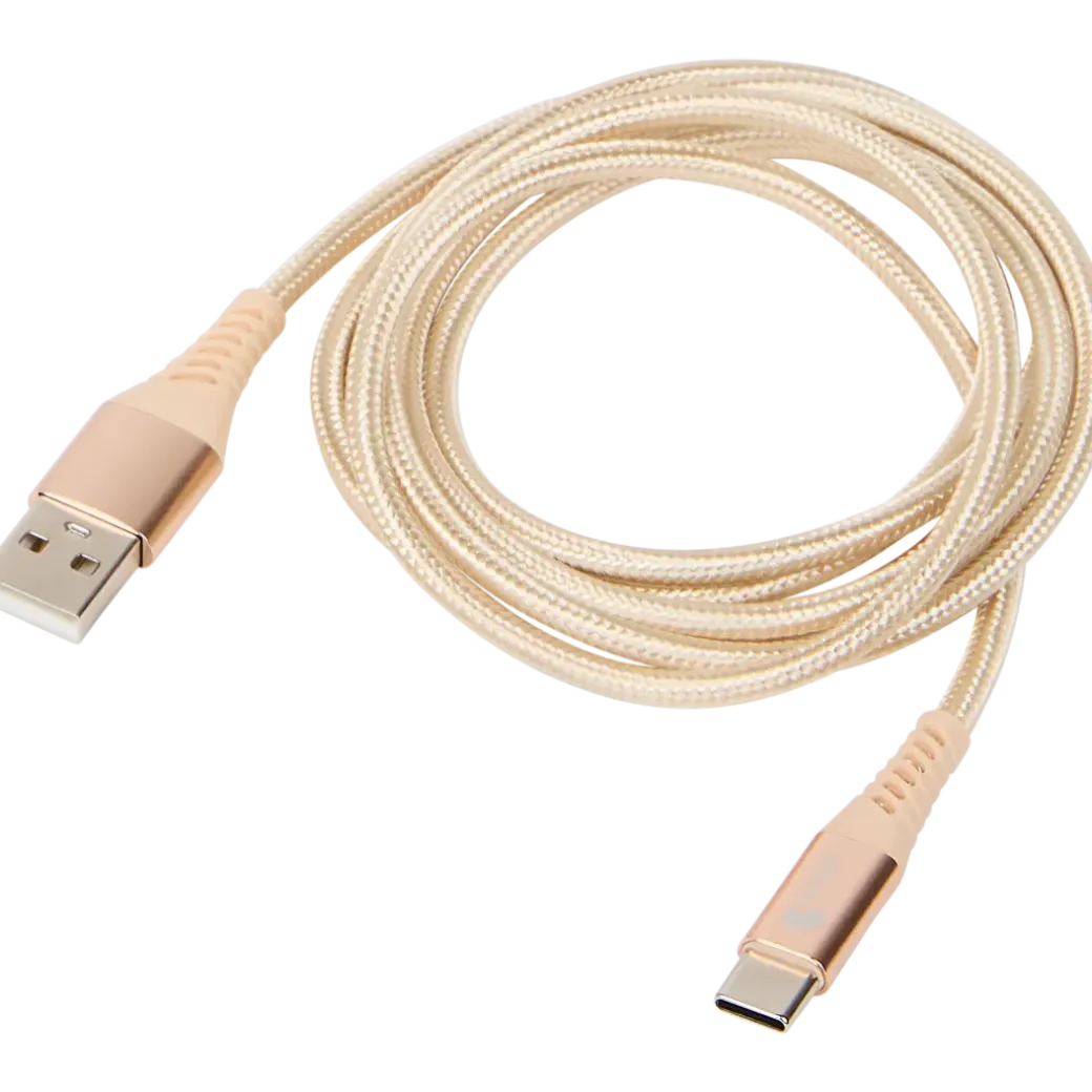 Câble de charge et transfert de données Sologic USB-C 1.5 m | Action FR