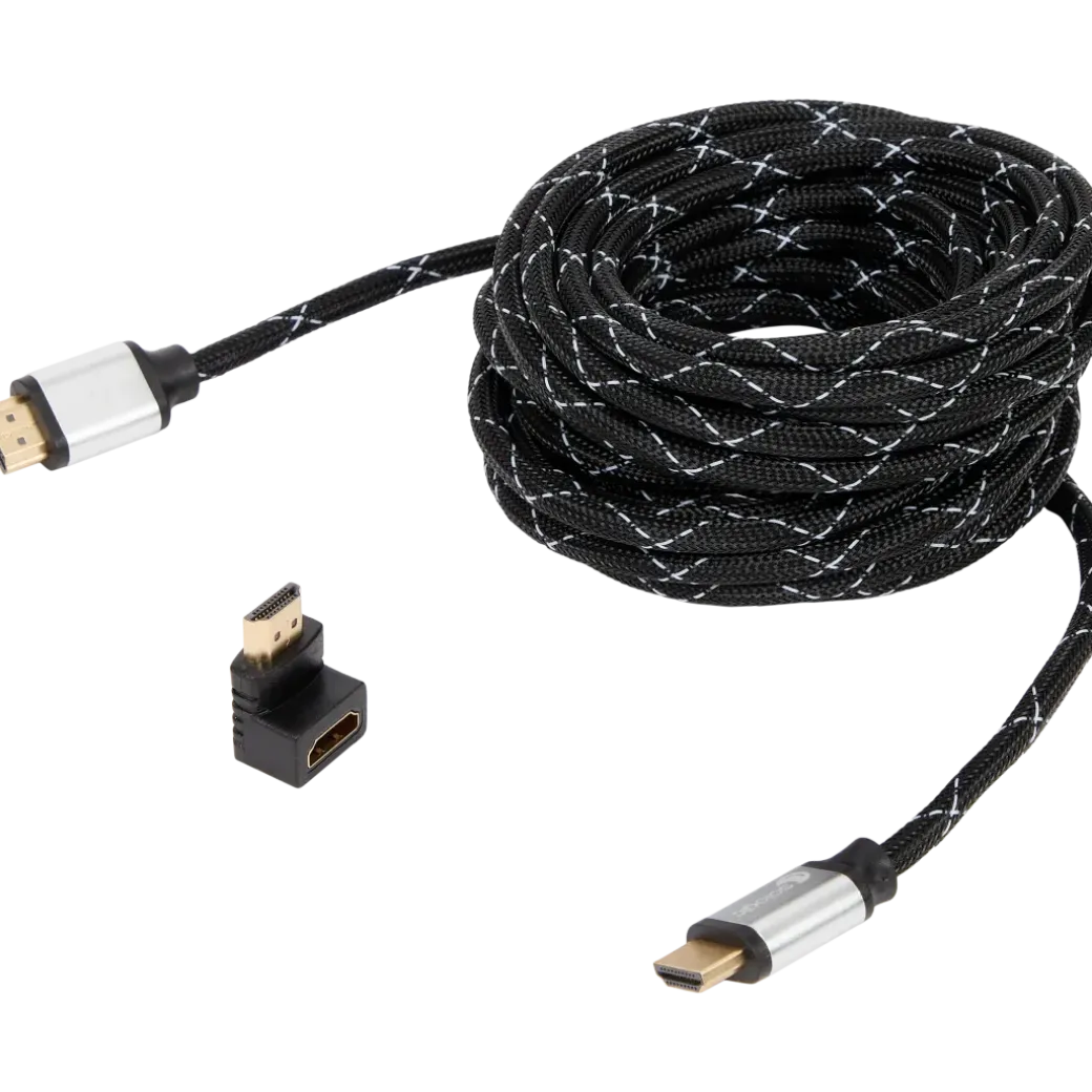 Câble HDMI avec adaptateur Sologic 7.5 m | Action FR