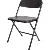 Chaise pliante Noir | Action FR