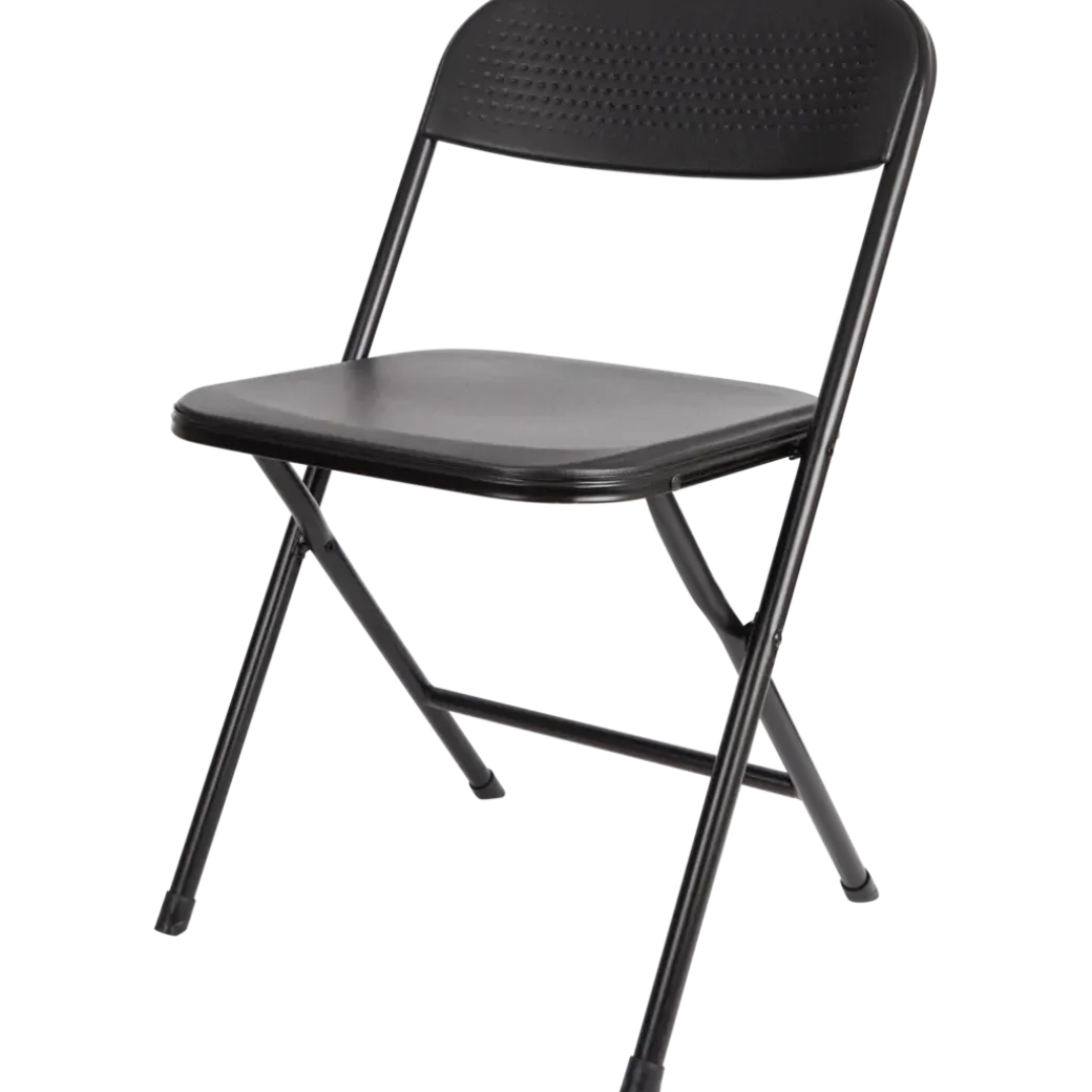 Chaise pliante Noir | Action FR