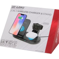 Chargeur sans fil Re-load 2-en-1 | Action FR