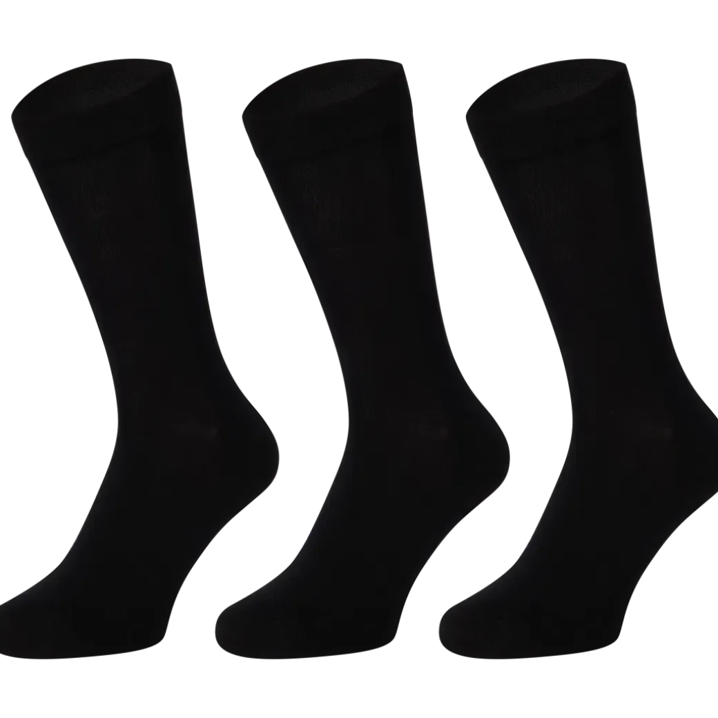Chaussettes en bambou Noir | Action FR