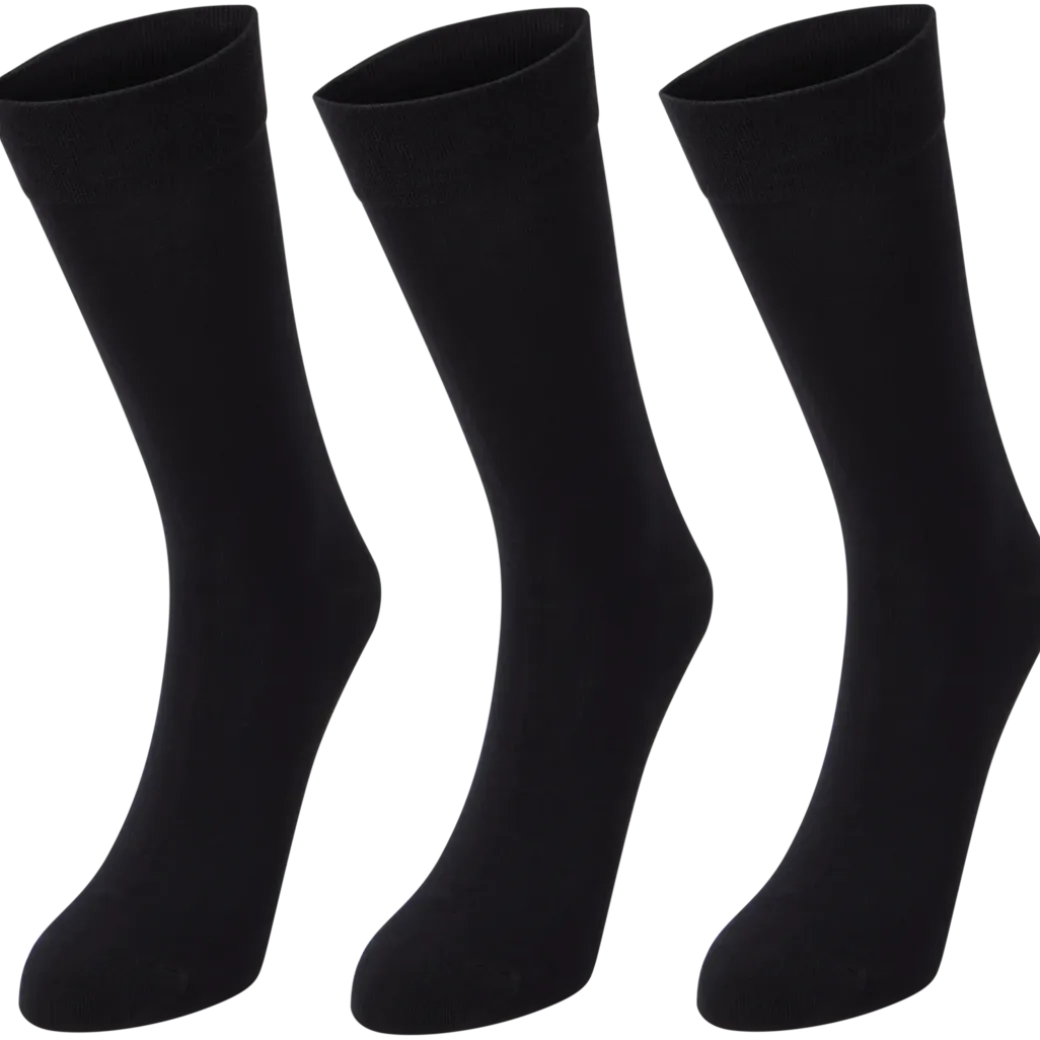 Chaussettes en bambou Noir | Action FR