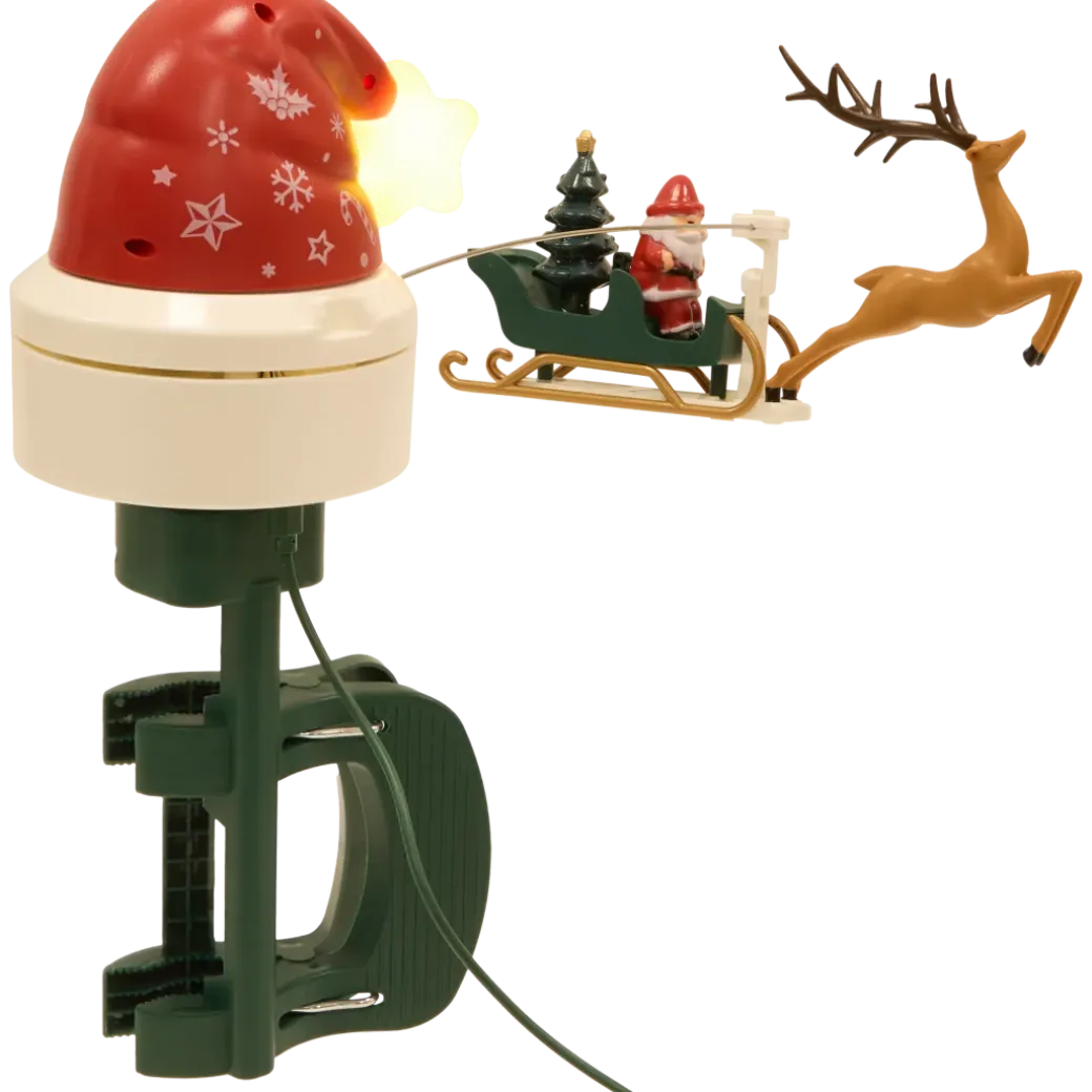 Cimier de sapin de Noël rotatif | Action FR