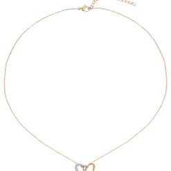 Collier en inox avec cristaux Swarovski | Action FR