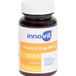 Complément alimentaire Innovit Vitamine D 10 mcg | Action FR