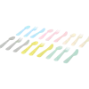 Couverts en plastique Multicolor 18 Pièces | Action FR