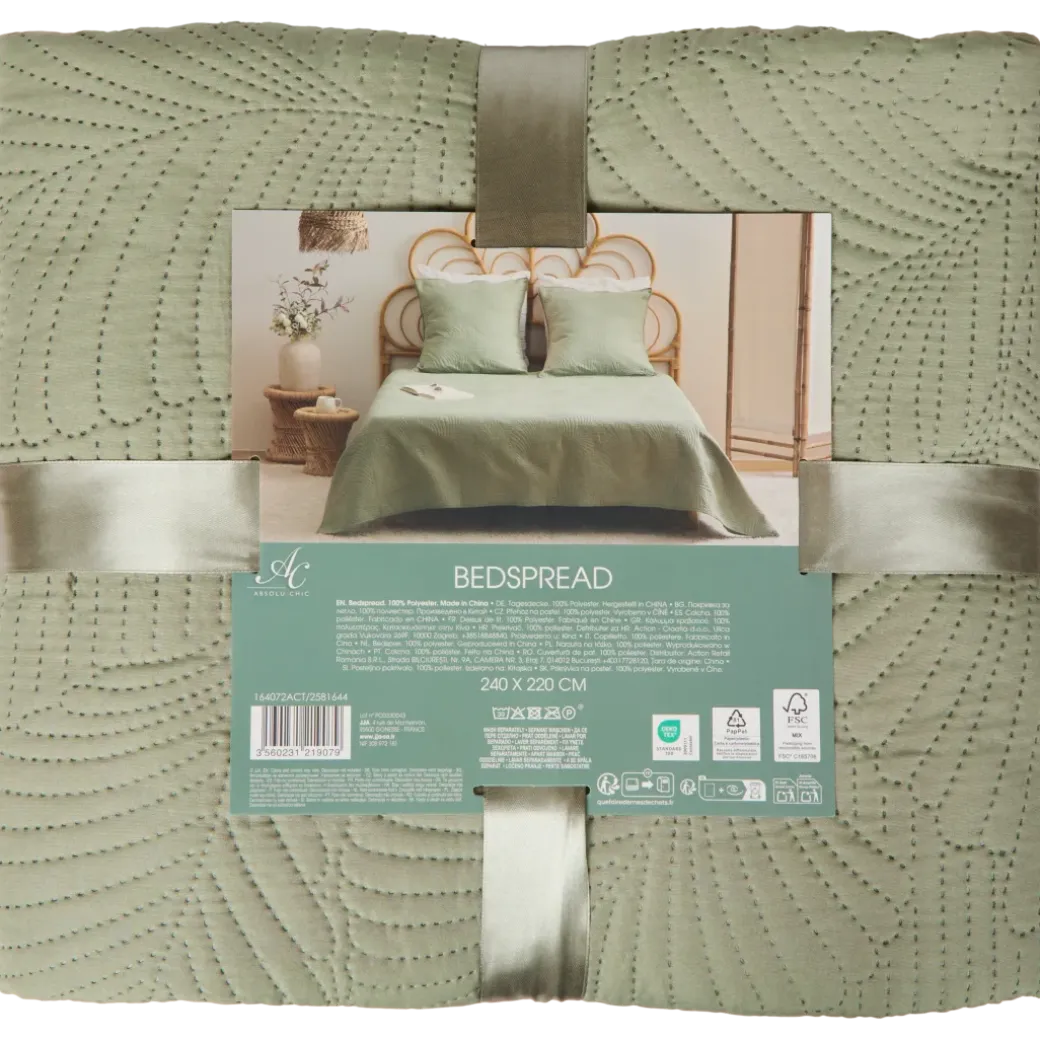 Couvre-lit nid d'abeille | Action FR