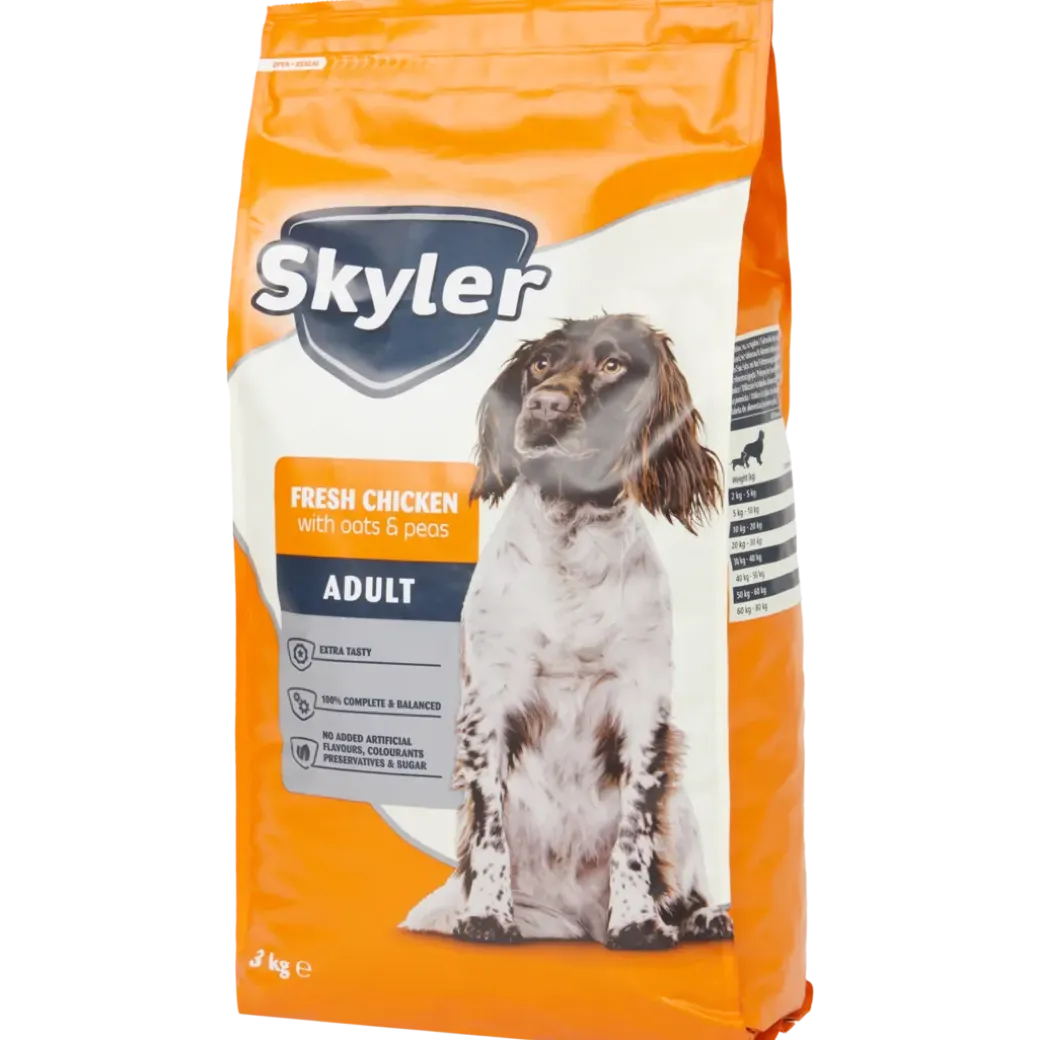 Croquettes pour chien Skyler Poulet | Action FR