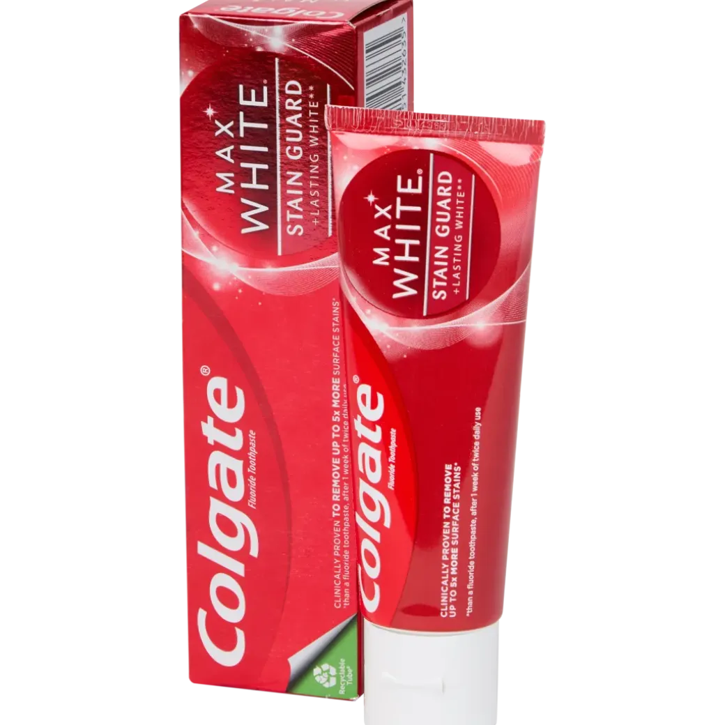 Dentifrice Colgate Max White Stain Guard | Action FR