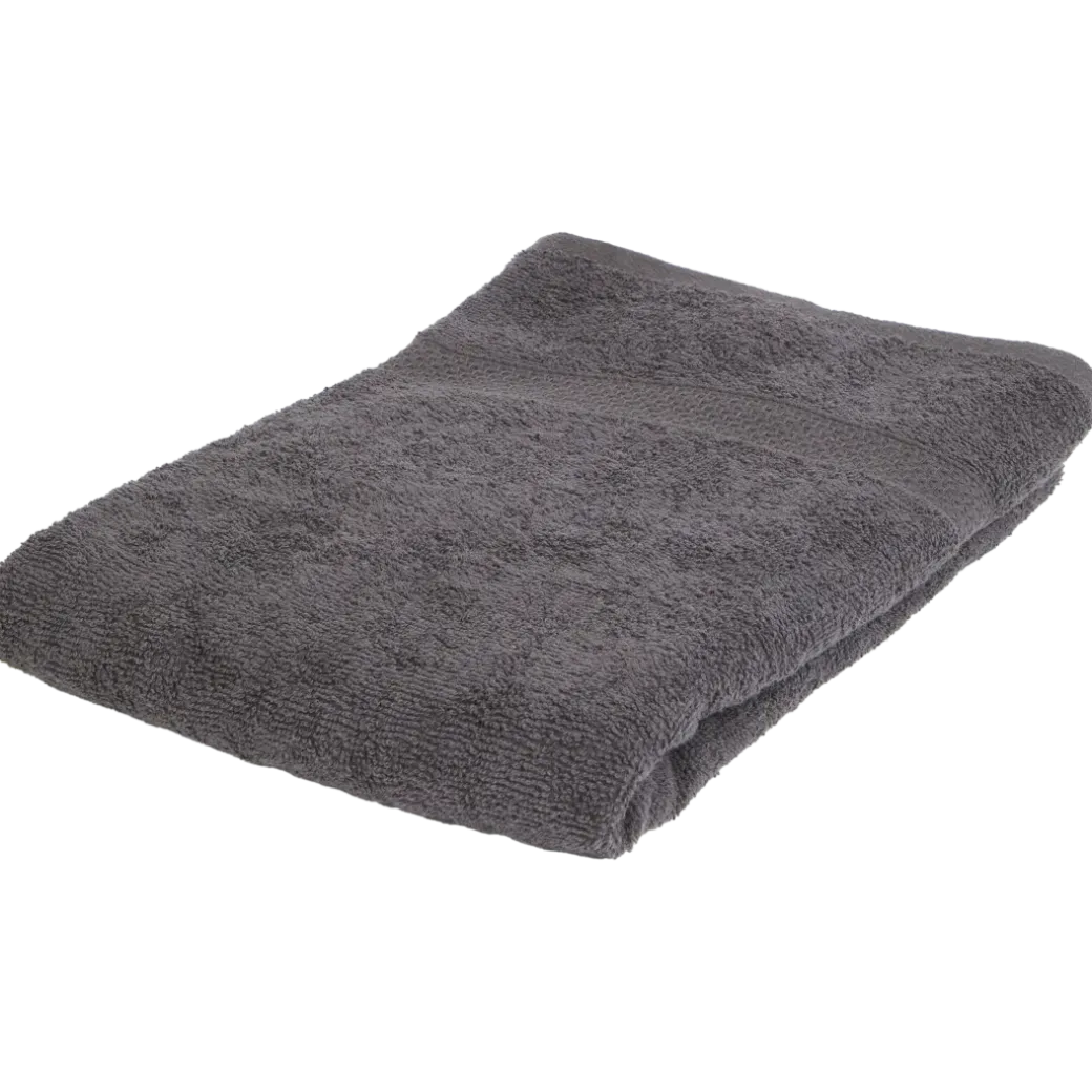 Drap de bain anthracite Capetown 70 x 140 cm Gris | Action FR