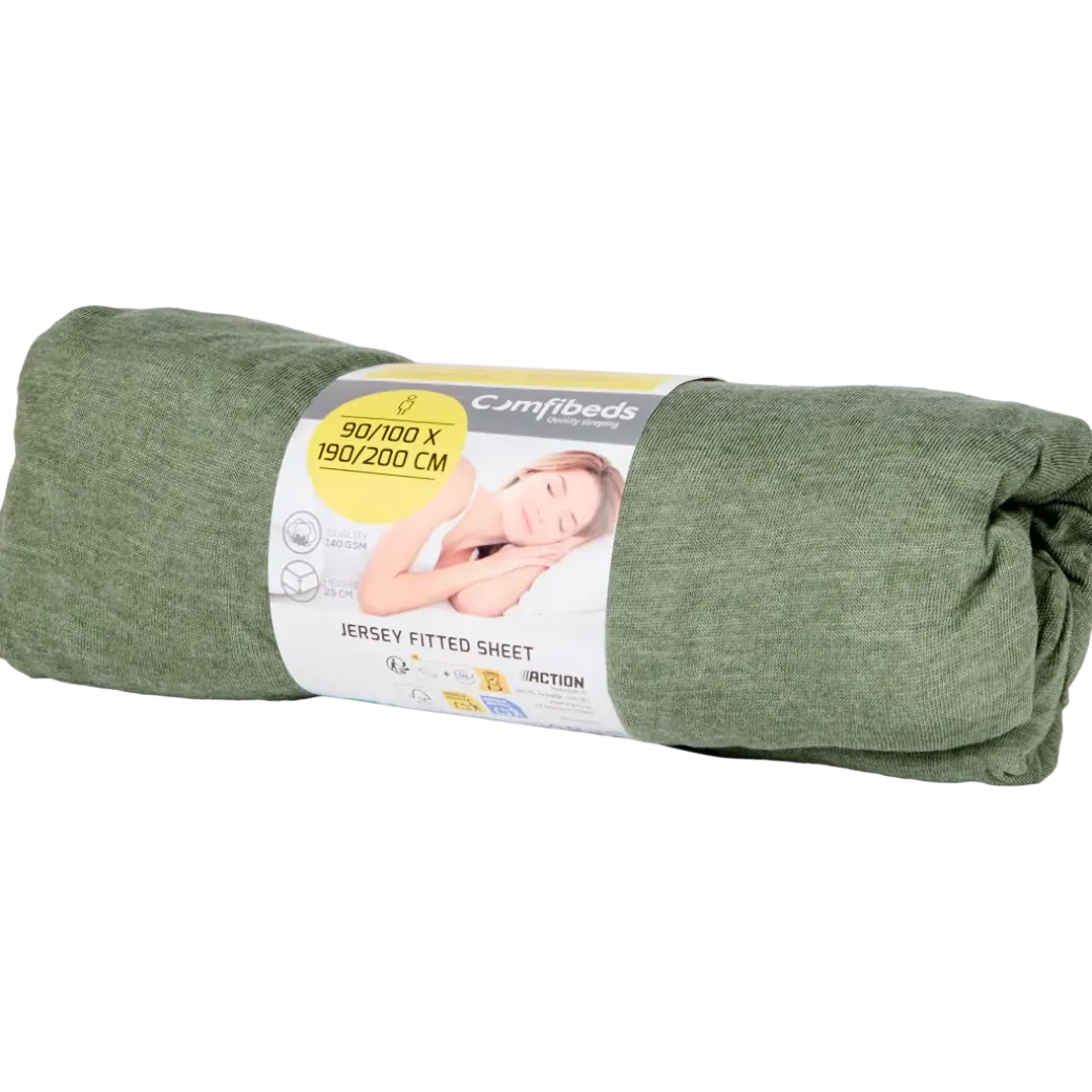 Drap-housse en jersey Comfibeds 90 x 200 cm | Action FR