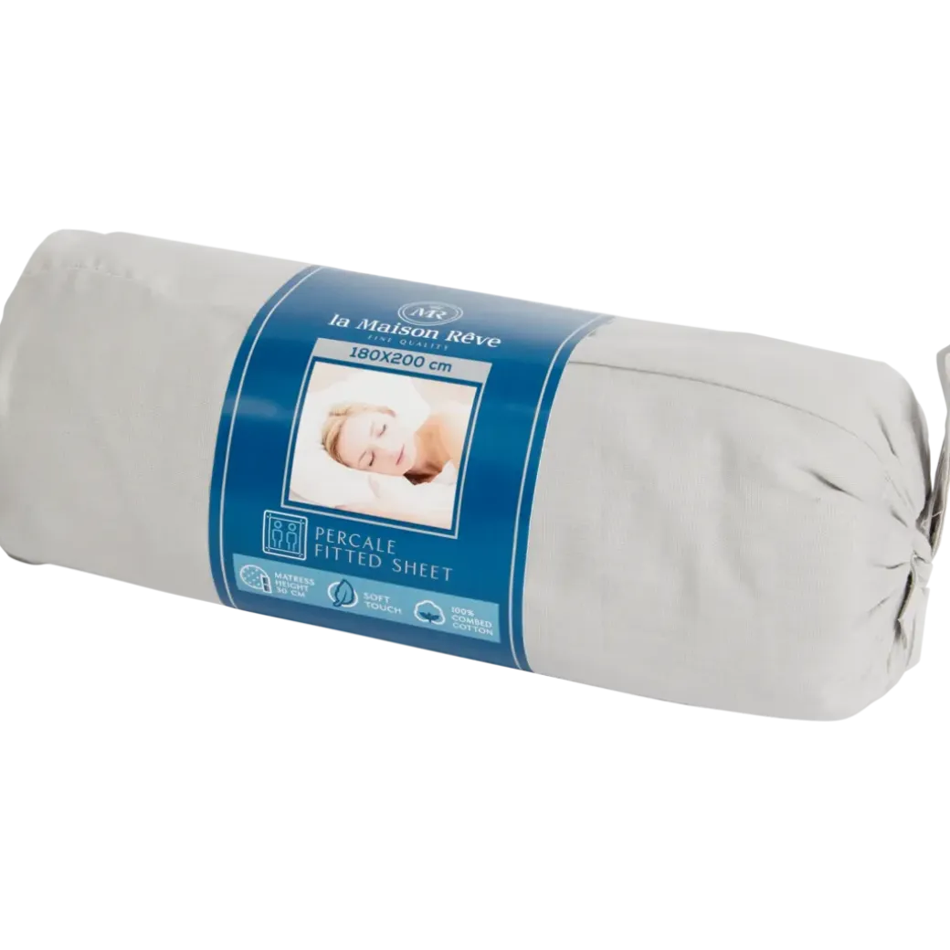 Drap-housse en percale de coton La Maison Rêve | Action FR