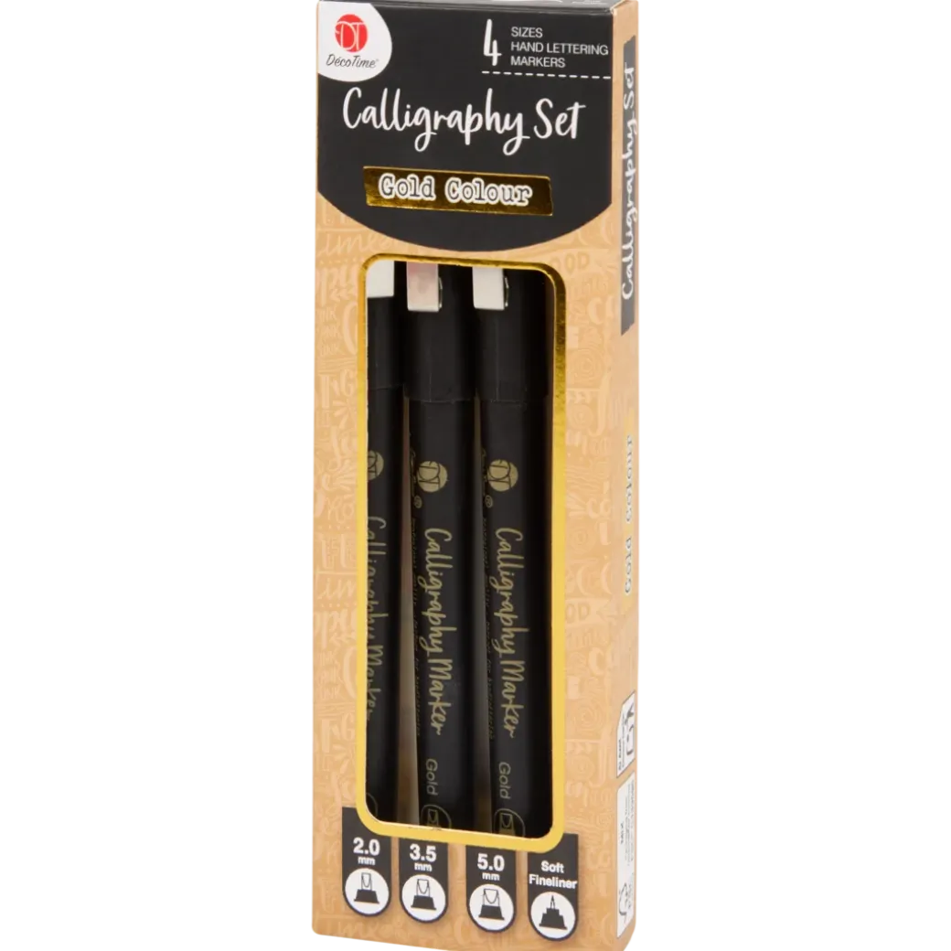 Feutres de calligraphie DécoTime | Action FR