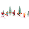 Figurines de village de Noël Magic Village | Action FR