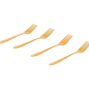 Fourchettes Gold 4 Pièces | Action FR