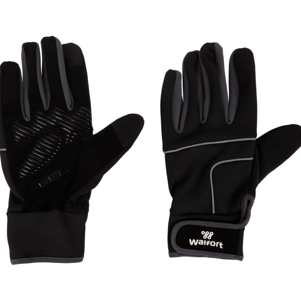Gants de vélo Walfort Noir | Action FR