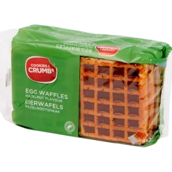 Gaufres aux œufs Cookies & Crumbs Noisette | Action FR
