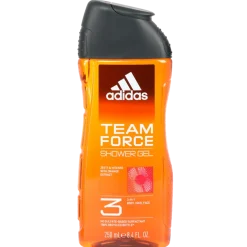Gel douche Adidas Team Force Frais 250 ml | Action FR